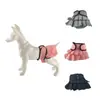 Nuevos Pantalones Cortos de Perro Reutilizables Falda Pantalón Ajustable Pañal para Perro Pantalones para Mascota