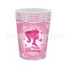 Nuevo tema de fiesta de princesa Barbie rosa vajilla Barbie Muñeca Barbie traje de decoración para fiesta de cumpleaños