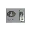 Pieza colgante de calabaza Pieza colgante de calabaza ovalada 23 mm redonda oscura colgante 25*30 mm, herraje oscuro colgante