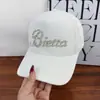 Boné de Baseball com Miçangas Estilo Coreano para Primavera e Verão com Aba Larga para Realçar o Formato do Rosto, Chapéu de Sol Casual Versátil para Atividades ao Ar Livre