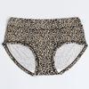 Ropa Interior para Mujer Tallas Grandes Estilo Europeo y Americano, Bragas Sexy con Estampado de Leopardo de Cintura Media-Alta, Que No se Descoloran ni Manchan