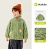 Dududu Home Jaqueta Masculina Infantil Inverno Top Roupas Infantis Meninas Roupas de Bebê Novo Outono com Plus Velvet Manga Longa Categoria