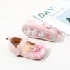 Zapatos Antideslizantes para Bebés Niñas Primavera y Otoño, Zapatos de Princesa con Corona de Pedrería de Moda, Zapatos Casuales para Bebés de 0 a 2 Años