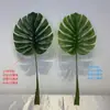 Planta de bambu em vaso artificial de tartaruga albina, plantas verdes falsas de encaixe suave, decoração de paisagismo para janela interna, varanda, piso, bonsai estilo europeu