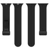 Adequado para Pulseira Apple Watch Applewatchultra8765Se Silicone Fivela Dobrável Magnética iWatch Modelo de Sucção Magnética