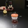 Caixa de Almoço Espessa para Micro-ondas Plástico Redondo Crisper Congelado Geladeira Tigela de Conservação de Frescor Caixa de Aquecimento para Micro-ondas