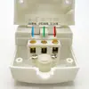 Fio 8 bits sem fio 2 m 3 m 5 M 8 m 2500W placa de cobre 141 com interruptor porta de segurança tomada de 28 furos