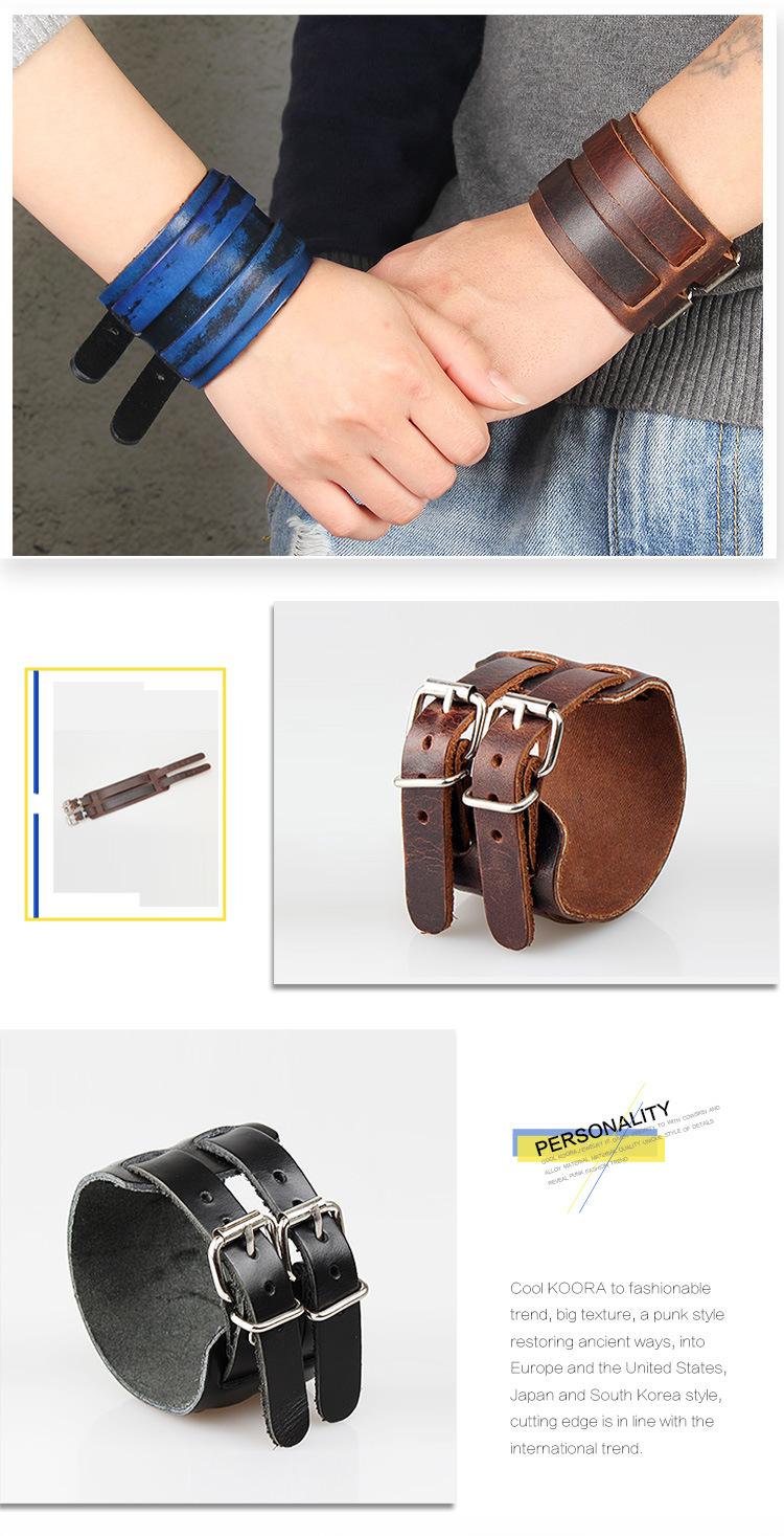 牛皮双扣手链_05