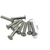 Fabricantes de rebites de ferro cabeça chata cabeça semichavada cabeça redonda aço carbono prego oco rebite utensílios de cozinha cadeira dobrável prego oco niquelado