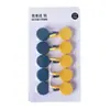 Gancho Macaron Adhesivo Fuerte Sin Taladro Gancho Adhesivo Gancho para Cocina Baño Gancho para Colgar Gancho Portallaves para Entrada