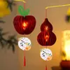 Linternas del Festival de Medio Otoño para Niños 2025 Nuevo Kit de Materiales Hechos a Mano DIY Linterna de Calabaza de Panal Portátil Iluminada para Jardín de Infancia