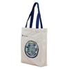 Bolsa de Lona para Estudante Estampagem de Logo Publicidade Sacola de Compras Bolsa de Algodão e Linho Bolsa de Lona Fresca para Viagem Personalização