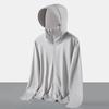 Ropa de Protección Solar de Verano 2025 para Hombre, Seda de Hielo Pesada, Refrescante, Protección UV 50+, Ropa de Protección Solar para Deportes al Aire Libre con Sensación de Hielo