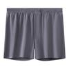 Pantalones de pijama de talla grande pantalones Aro ropa interior sin marcas seda de hielo pantalones finos transpirables de verano para hombre