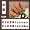 Temperamento suave, dulce, principios de otoño, lindos, niños, divertidos, nuevos, desgaste, uñas, rebanadas de uñas, lote mixto