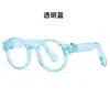 Muñeca Labubu Muñeca de Algodón Gafas de Sol 10cm Accesorios para Muñecas Gafas Multicolor Muñeca Pequeña Espejo Redondo para Mascota