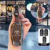 Adecuado para el juego de llaves Toyota Grevia 2024 híbrido FAW 23 paquete 4 llaves 5 llaves 6 llaves estuche para llaves