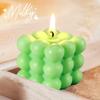 Vela de Aromaterapia Cubo de Rubik SADOER Inglés Completo Celebración de Color Fiesta Vela de Cumpleaños Comercio Exterior Transfronterizo Venta al por Mayor