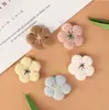 Nuevo Punto Mayorista Felpa Flor de Cinco Pétalos Cabeza de Conejo Linda Dibujos Animados Accesorios Decoración Sombreros, Zapatos y Calcetines para Niños
