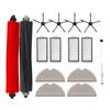 Aplicable a piedra Accesorios para aspiradora Roborock Q5 Pro/Q8 Max + cepillo lateral pantalla de filtro cepillo principal mopa