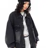 Jaqueta Jeans Curta Estilo Coreano Nova Primavera/Outono 2026 Moda Feminina Versátil Retrô Roupa de Trabalho Casual Tendência