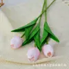 Tulipán, flor falsa, decoración del hogar, tacto de PU, flor artificial, foto de simulación, fábrica de flores falsas, ramo de boda al por mayor