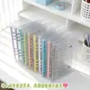 Envío Gratis Estilo Ins Cuaderno de Hojas Sueltas A5 PVC Doble Hebilla Diario Álbum de Tarjetas Cuaderno Libro Único Cubierta Transparente
