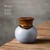 Jingdezhen Cerâmica Pequeno Vaso ins Estilo Quarto Planta Hidropônica Ornamentos de Sala de Estar Arranjo de Flores Flores Secas Decorações Artesanais