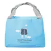 Bolsa Fofa para Lancheira de Estudante, Bolsa de Mão, Lancheira Térmica, Lona, Trabalhador de Escritório com Arroz, Simples, Grande Capacidade, À Prova d'Água