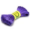 20 metros/2.5mm color de corbata china 5 hilos al por mayor alambre de cuerda tejido a mano para joyería DIY