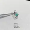 Brincos de aço titânio 316L de luxo leve, requintados, da moda, com esmalte gota verde esmeralda e haste reta, com design de nicho de alta qualidade