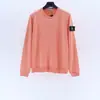 Sudadera Sto Stone de cuello redondo, forrada de forro polar, básica, color liso, manga larga, para otoño e invierno, para hombre y mujer, versátil, Island Stone