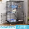 Casa Instalação Conveniente Dobrável Sem Instalação Gaiola de Gato Multicamadas Atividade de Gato Pet Villa de Gato de Luxo Vazia