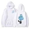 2024 Nova Moletom com Capuz Estilo Europeu e Americano Marca Tendência Trapstar High Street Masculino Pulôver com Capuz de Lã Moletom com Capuz