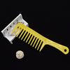 Ferramentas de cabeleireiro Pente de dentes grandes Pêra Flor Cabelo longo Pente grande Barbearia Pente de dentes largos Sem nó Pente de cabelo