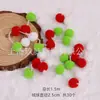 Decoraciones Navideñas Bola de Felpa Cadena Estilo Escandinavo Hogar Habitación de Niños Habitación de Niña Decoración Bola de Pelo Cadena Colgante DIY