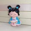 Souvenirs Turísticos Decorativos Culturais e Criativos de Xi'An Luoyang, Doces de Estilo Antigo, Pequeno Brocado, Tendência Nacional, Ímãs de Geladeira Magnéticos de Dama da Dinastia Tang