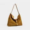 Bolso tote simple de ante para mujer para otoño e invierno, nuevo diseño de moda 2026, bolso de hombro de gran capacidad