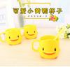 Venta al por mayor de fábrica creativa pato amarillo para niños Taza de dibujos animados para enjuague bucal Hogar lindo bebé cepillado taza de lavado