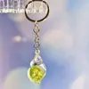 Accesorios Colgantes de Concha Transparente Románticos Soñadores Colgante para Bolso Llavero Creativo Hecho a Mano DIY para Mujer