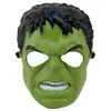 Máscaras de Avengers Capitán América Hulk Spiderman Iron Man Accesorios para Actuaciones de Graduación Fiesta Navideña