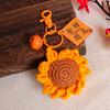 Llavero Colgante Bendición Girasol de Lana Gana de un plumazo Recarga Estudiantil Inspirador Examen Regalo de Acompañamiento Adornos Colgantes