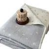 Han Feng Juego de Cubrecama de Algodón de Tres Piezas Lavado a la Arena Acolchado Cuatro Estaciones Algodón de Doble Cara Algodón de Tatami Sábana Antideslizante para Cama Cojín Kang