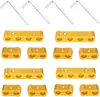 Amazon Ebay es especialmente para modificación de automóviles juego de fijación divisor de cables de bujía de tres piezas abrazadera de cable de tres piezas