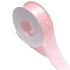 Fita de Poliéster Estilo Coreano com Bolinhas Material para Laço DIY Presilha de Cabelo Material para Laço de Bolo Bouquet Laço para Alça de Bolsas