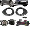 Adecuado para Ford Focus 12-14 Focus Conjunto de Ensamblaje de Luz Antiniebla Delantera Halógena/LED Lámpara de Iluminación para Parachoques