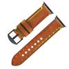 Aplicable a apple iwatchse/6/5/4/3/2 Correa de Cuero de Vaca Crazy Horse para Accesorios de Correa Deportiva Watch