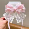 Pasador de Moño Fresco y Sencillo con Cinta para Cabello Suelto, Pasador de Cola de Caballo de Moda, Accesorio para el Cabello Súper Hada Popular Estilo Princesa