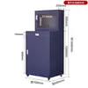 Gabinete de computadora PC industrial, gabinete de mainframe, gabinete de control industrial, gabinete de red, máquina vertical móvil todo en uno para refrigeración y a prueba de polvo en taller