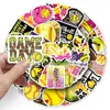 50 Pegatinas de Softbol, Serie Deportiva de Moda Personalizada Pegatinas Decorativas para Cuaderno Graffiti, Venta al por Mayor Transfronteriza